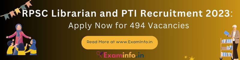 RPSC-Librarian-and-PTI-recruitment-2023