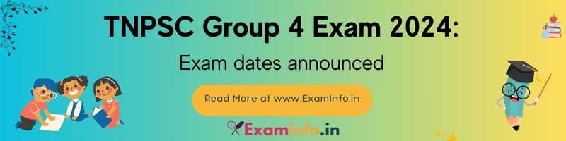 TNPSC Group 4 Exam 2024: Exam dates announced